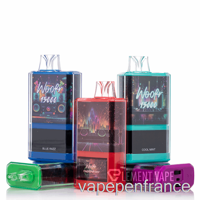 Woofr 15000 Stylo Vape Jetable Pina Colada Aux Fraises